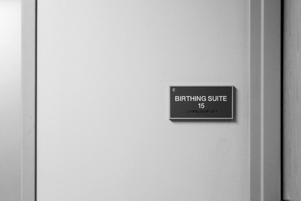 A birthing suite at OU Medical in Oklahoma City.